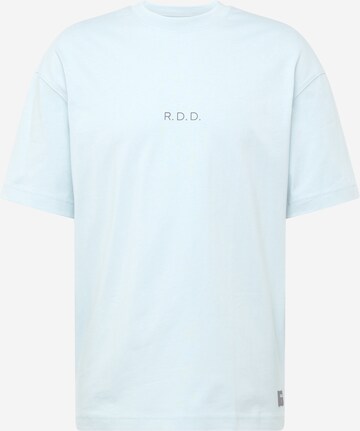 R.D.D. ROYAL DENIM DIVISION - Camiseta 'Calvin' en azul: frente