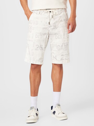 CAMP DAVID Regular Broek 'Cinque Terre' in Wit: voorkant