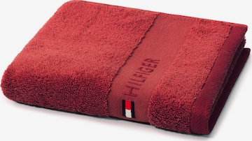 Serviette de douche 'LEGEND' TOMMY HILFIGER en rouge : devant