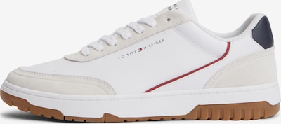 TOMMY HILFIGER Niske tenisice veličine 41 u mornarsko plava / klasično crvena / bijela, Pregled proizvoda