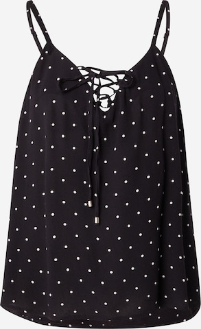 Top 'Elna' de la ABOUT YOU pe negru: față