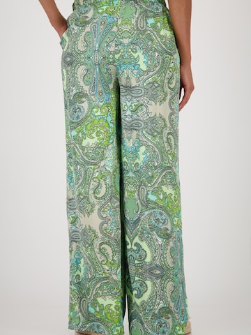 monari Wide leg Broek in Groen