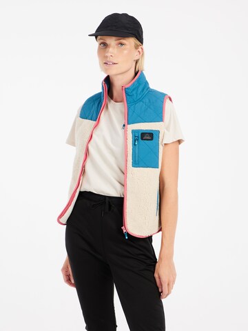 PROTEST Weste 'Try' in Blau: Vorderseite