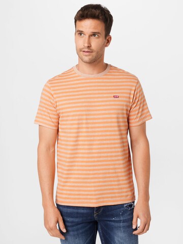 LEVI'S ® Shirt 'Original Housemark Tee' in Orange: predná strana