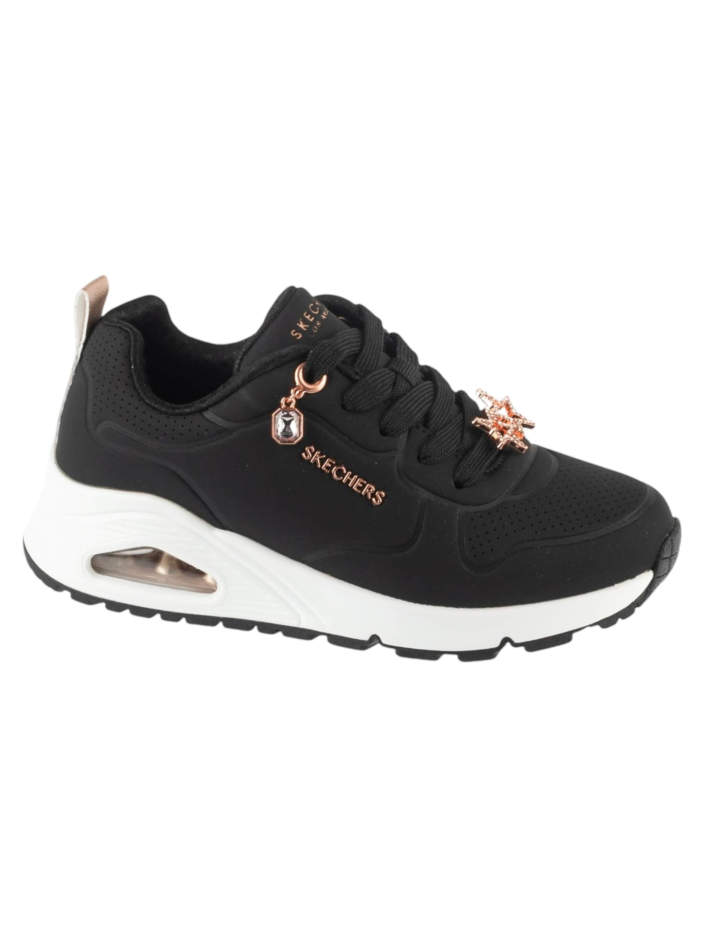 SKECHERS Trainers 'Uno Gen1 - Trendy Jewels' in 30 in Black, Item view