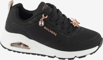SKECHERS Trainers 'Uno Gen1 - Trendy Jewels' in Black: front