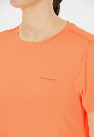 ENDURANCE Functioneel shirt in Oranje