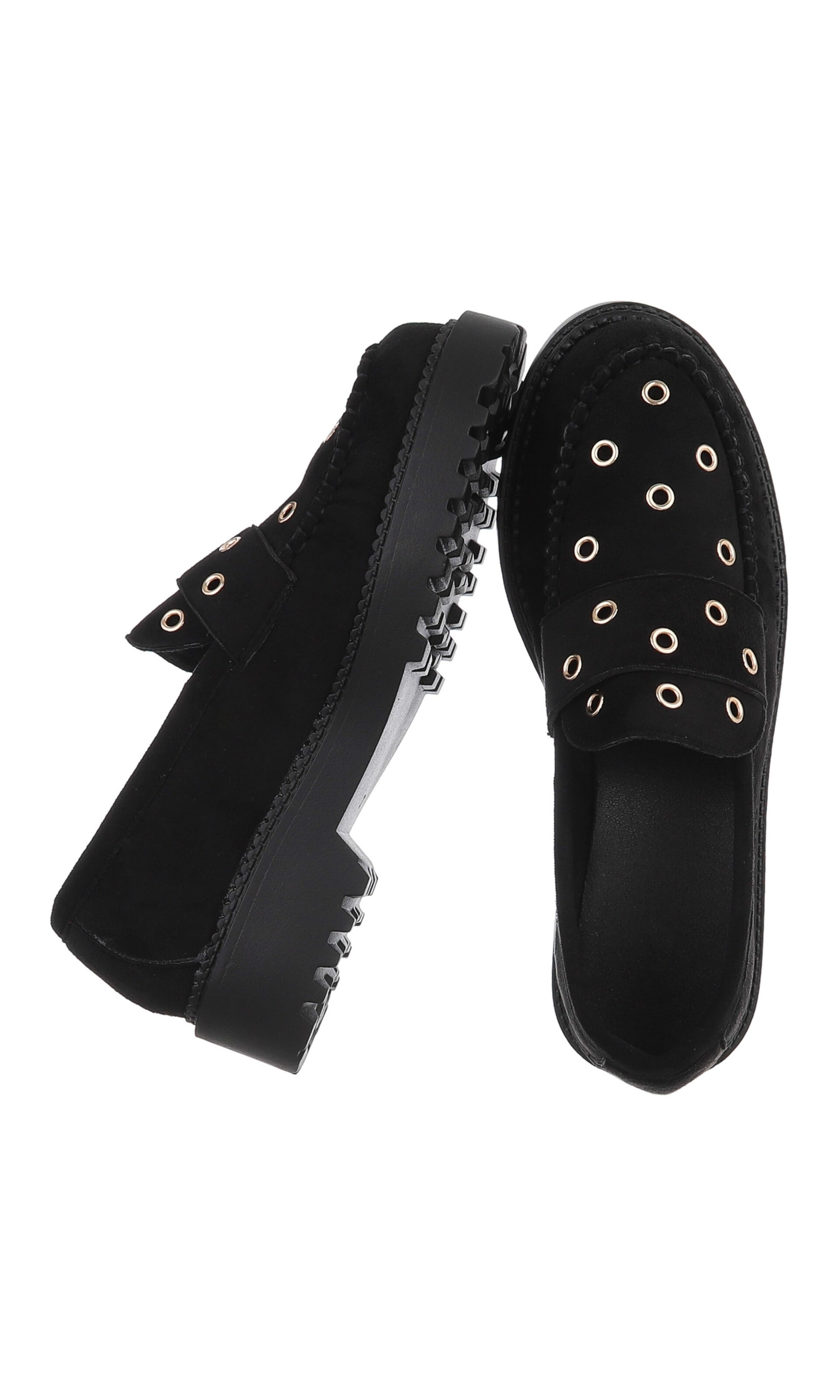 Ital-Design Classic Flats in Black