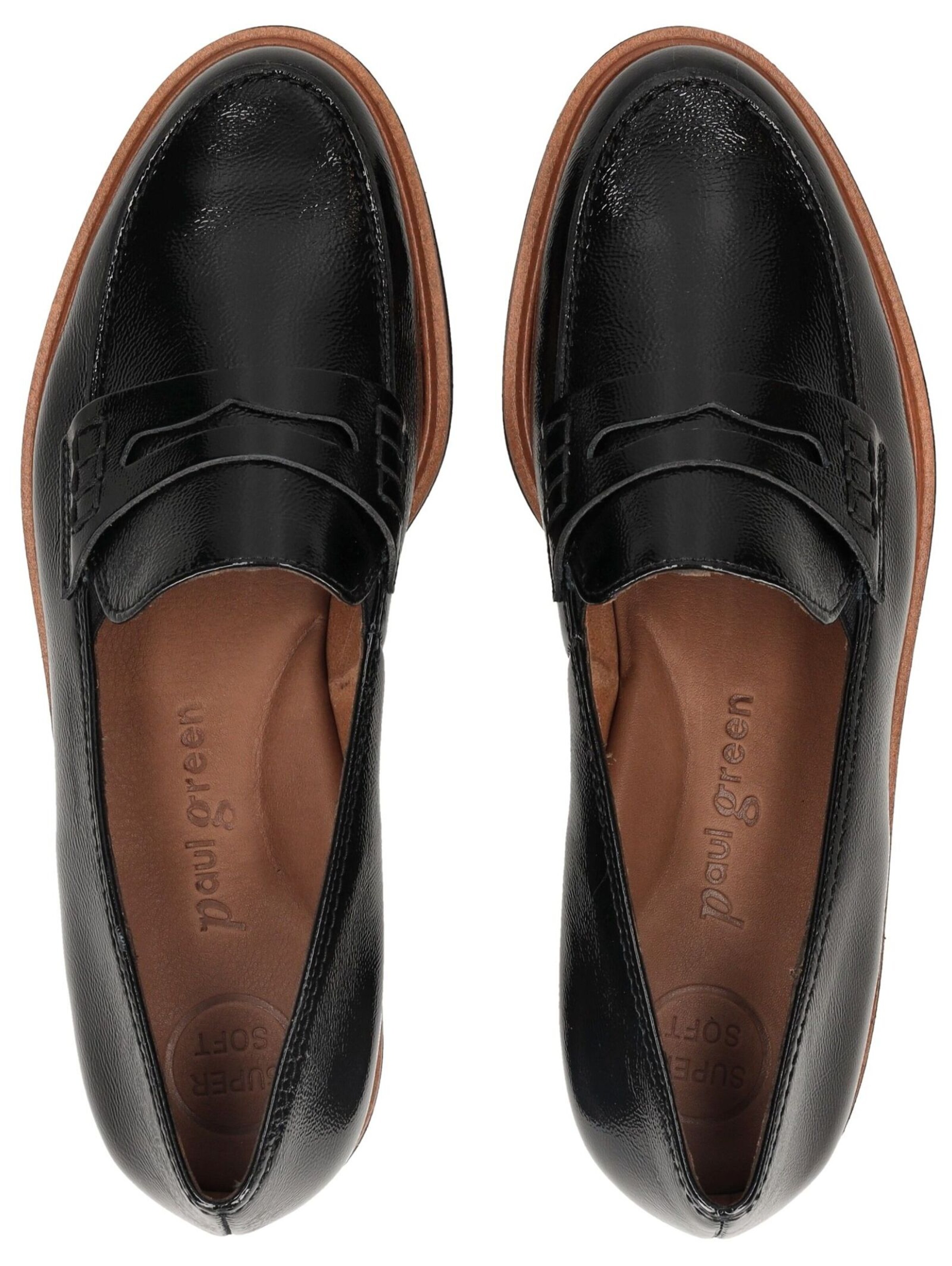 Paul Green Instappers in Zwart