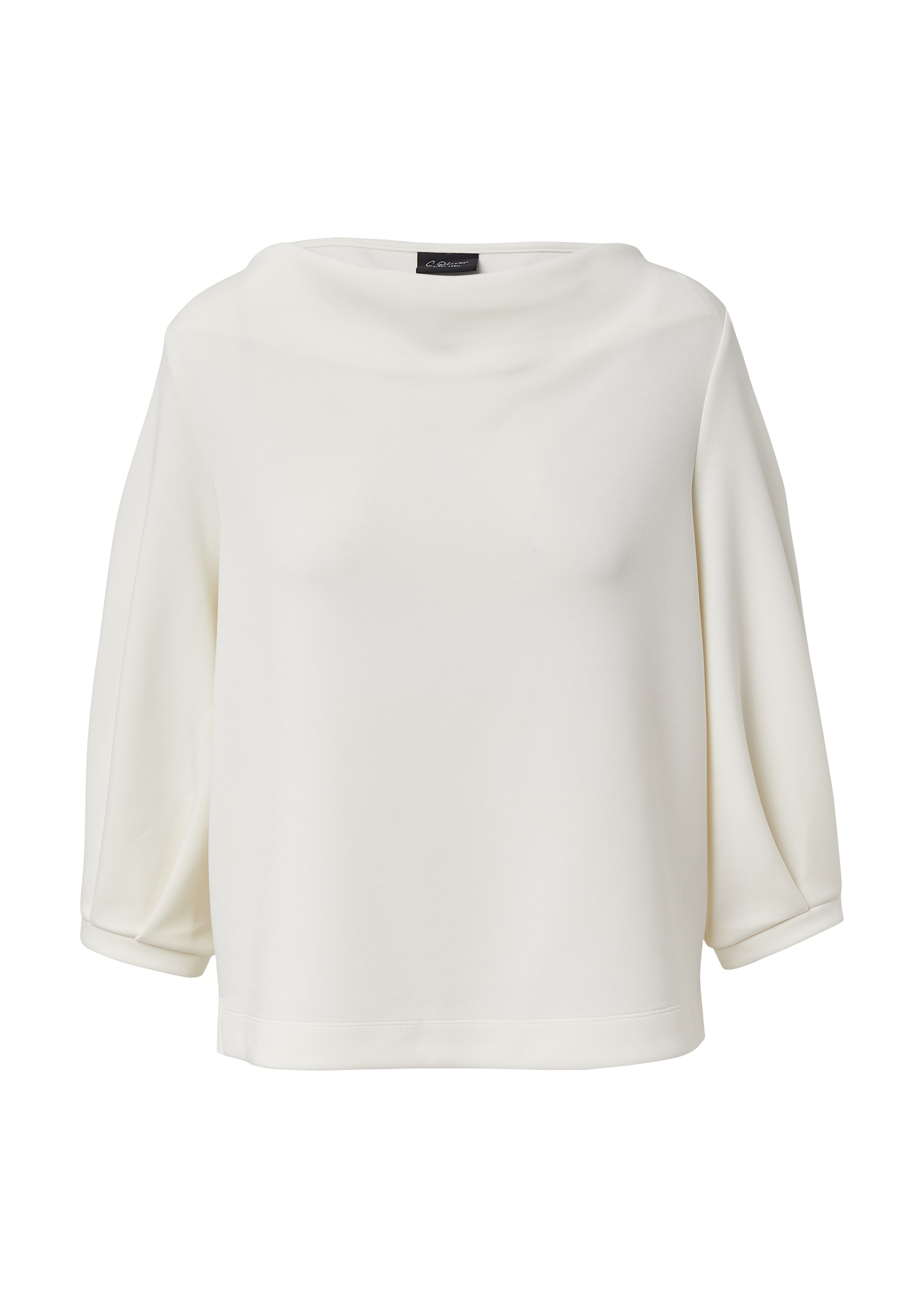 s.Oliver BLACK LABEL Sweatshirt in Beige: front