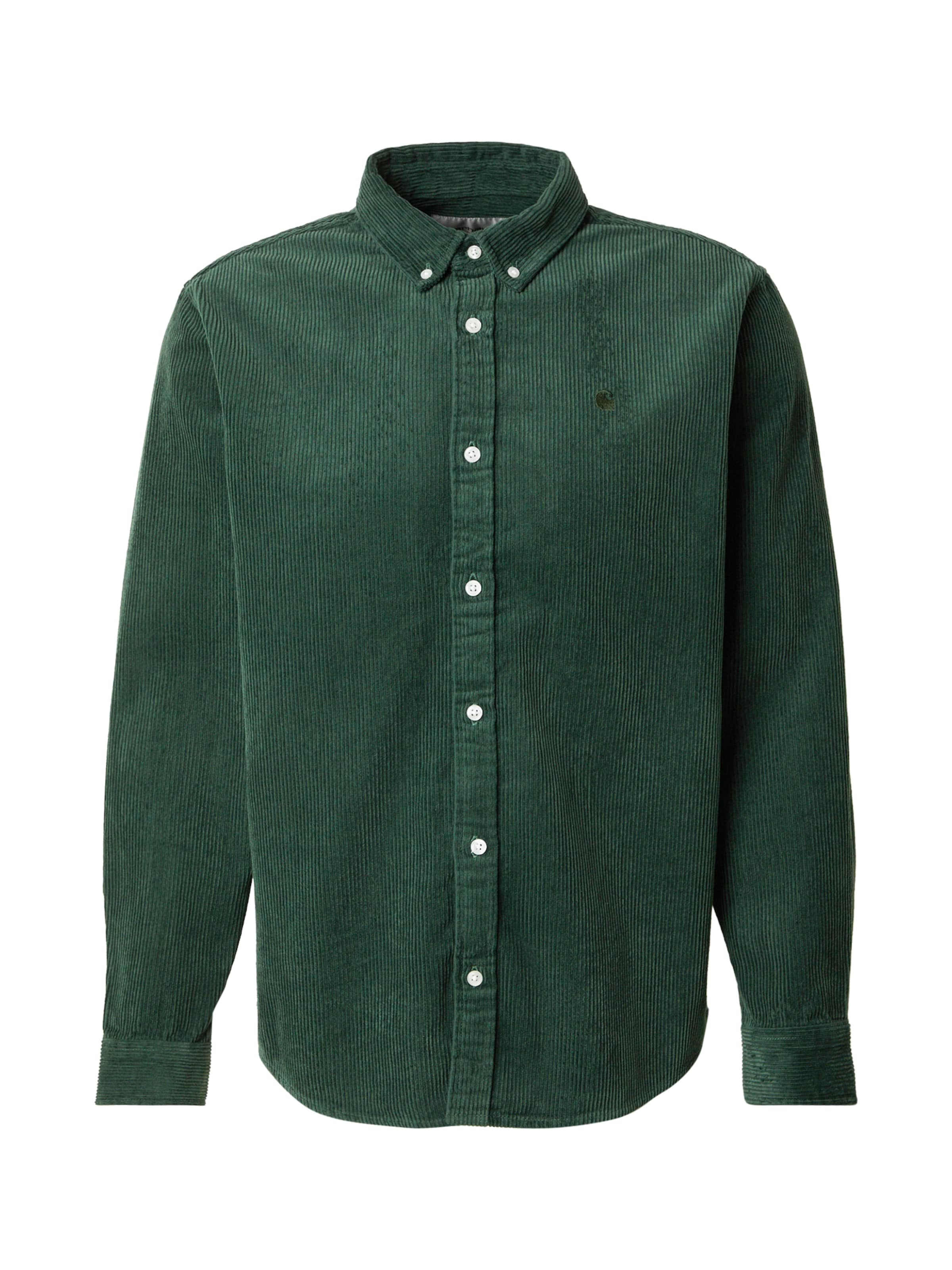 Carhartt WIP Regular fit Πουκάμισο 'Madison' σε πράσινο: μπροστά