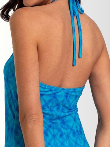 THE-ARE - Vestido em azul