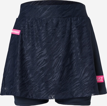 EA7 Emporio Armani Skirt in Blue: front