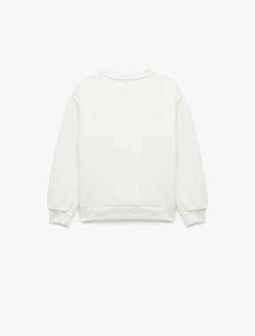 Koton Sweatshirt in Weiß
