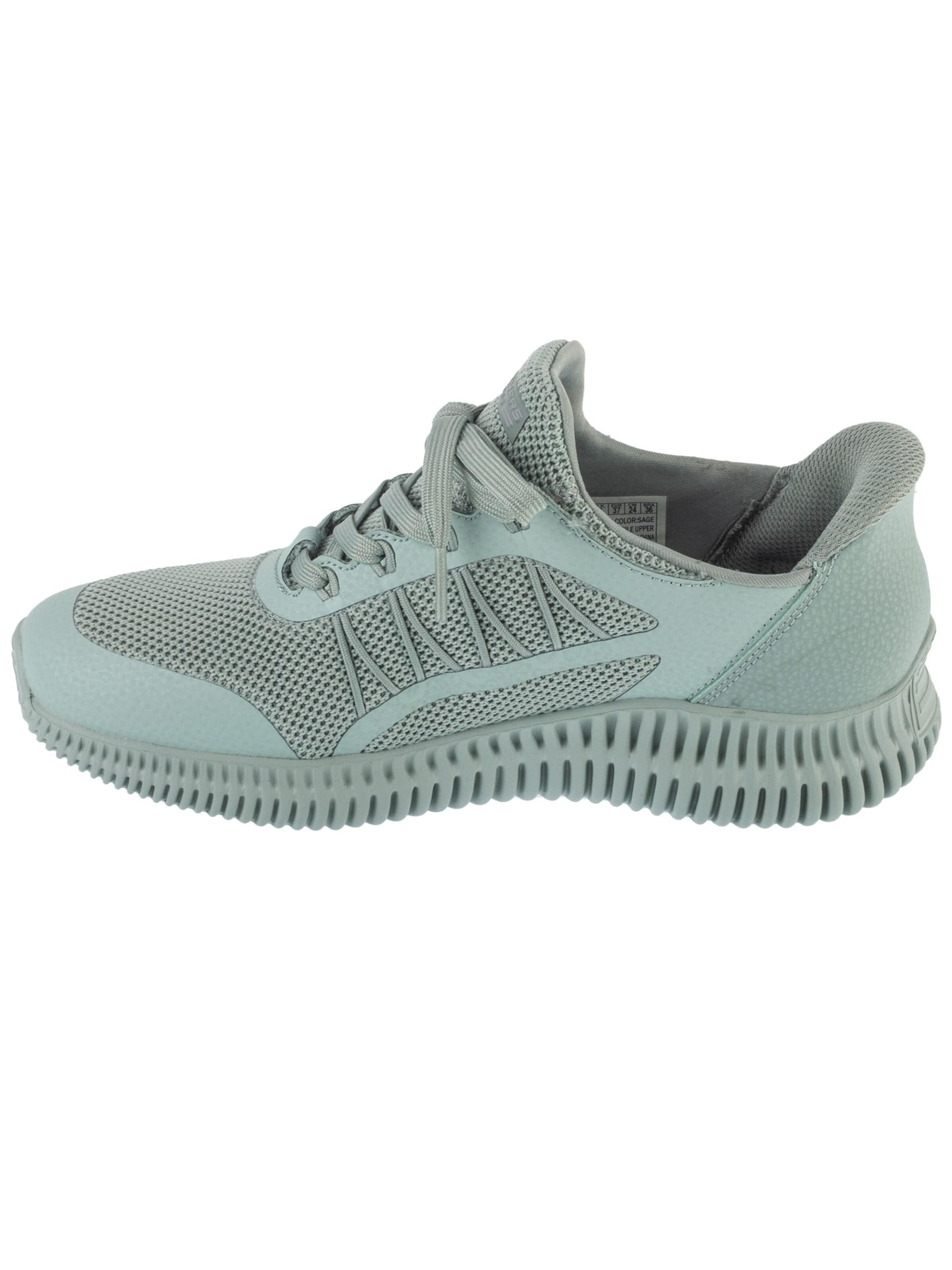 SKECHERS Sneakers laag 'Bobs Geo Lite - Divine Pace' in Groen