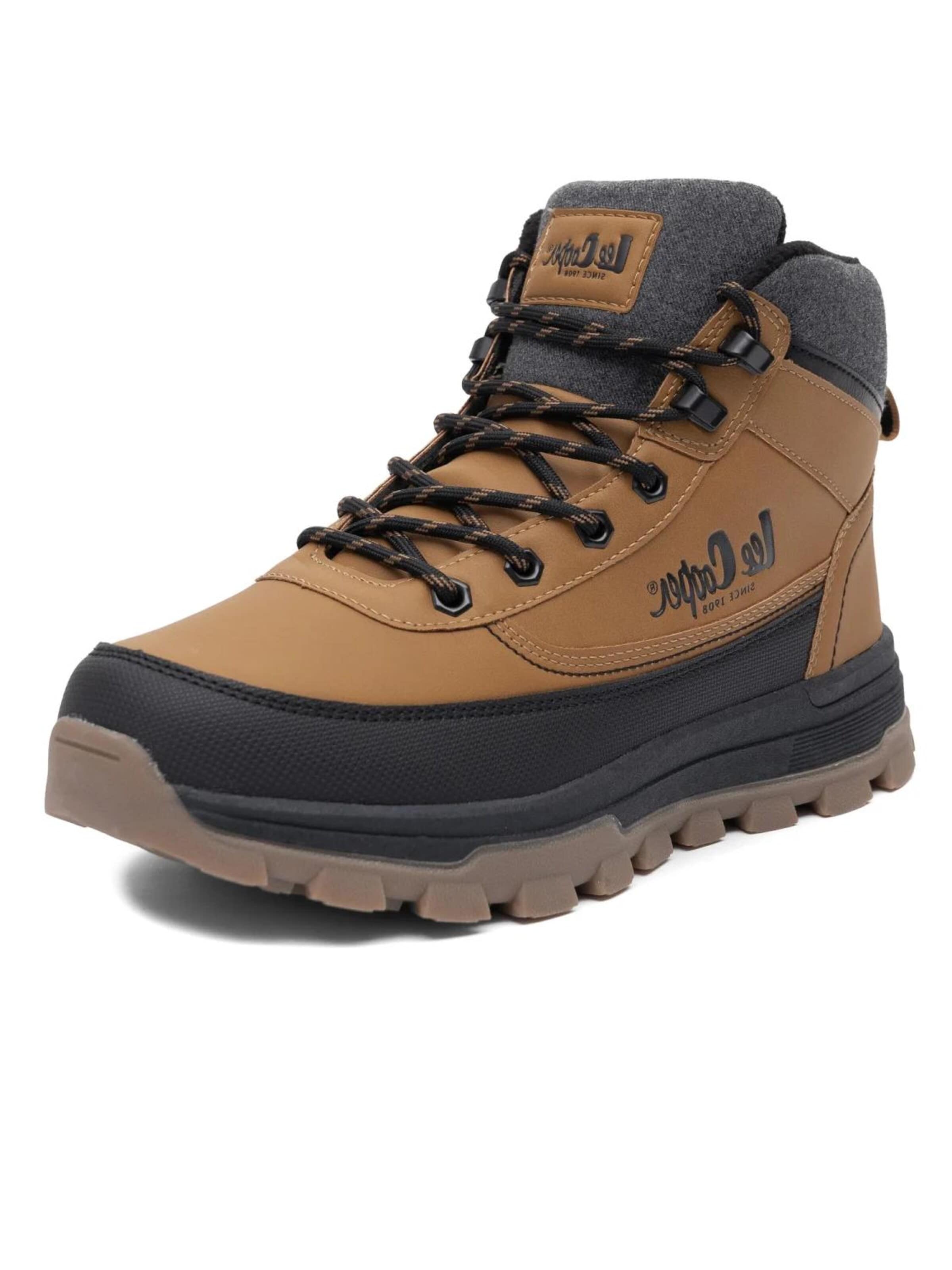 Lee Cooper Boots 'LCJ-26-01-4626MA' in Brown: front