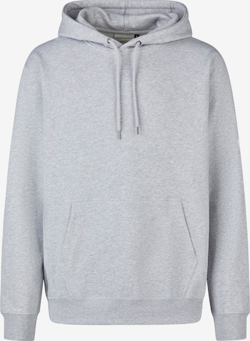 Cleptomanicx Sweatshirt 'Hooded Ligull Classic' in Grau: Vorderseite