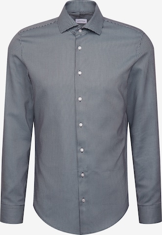 SEIDENSTICKER Business shirt 'Schwarze Rose' in Blue: front