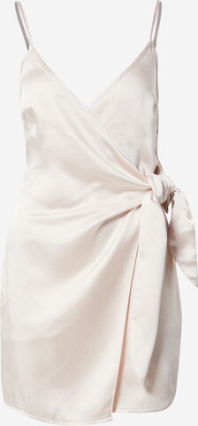 Robe d’été Misspap en beige : devant