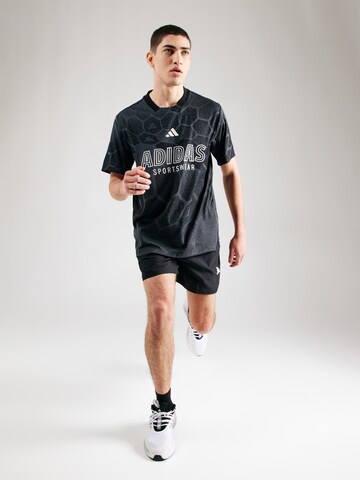 ADIDAS SPORTSWEAR Performance shirt 'Tiro' in Black