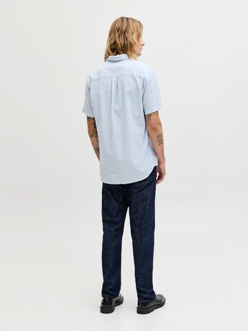 JACK & JONES - Ajuste regular Camisa 'JJESUMMER' en azul