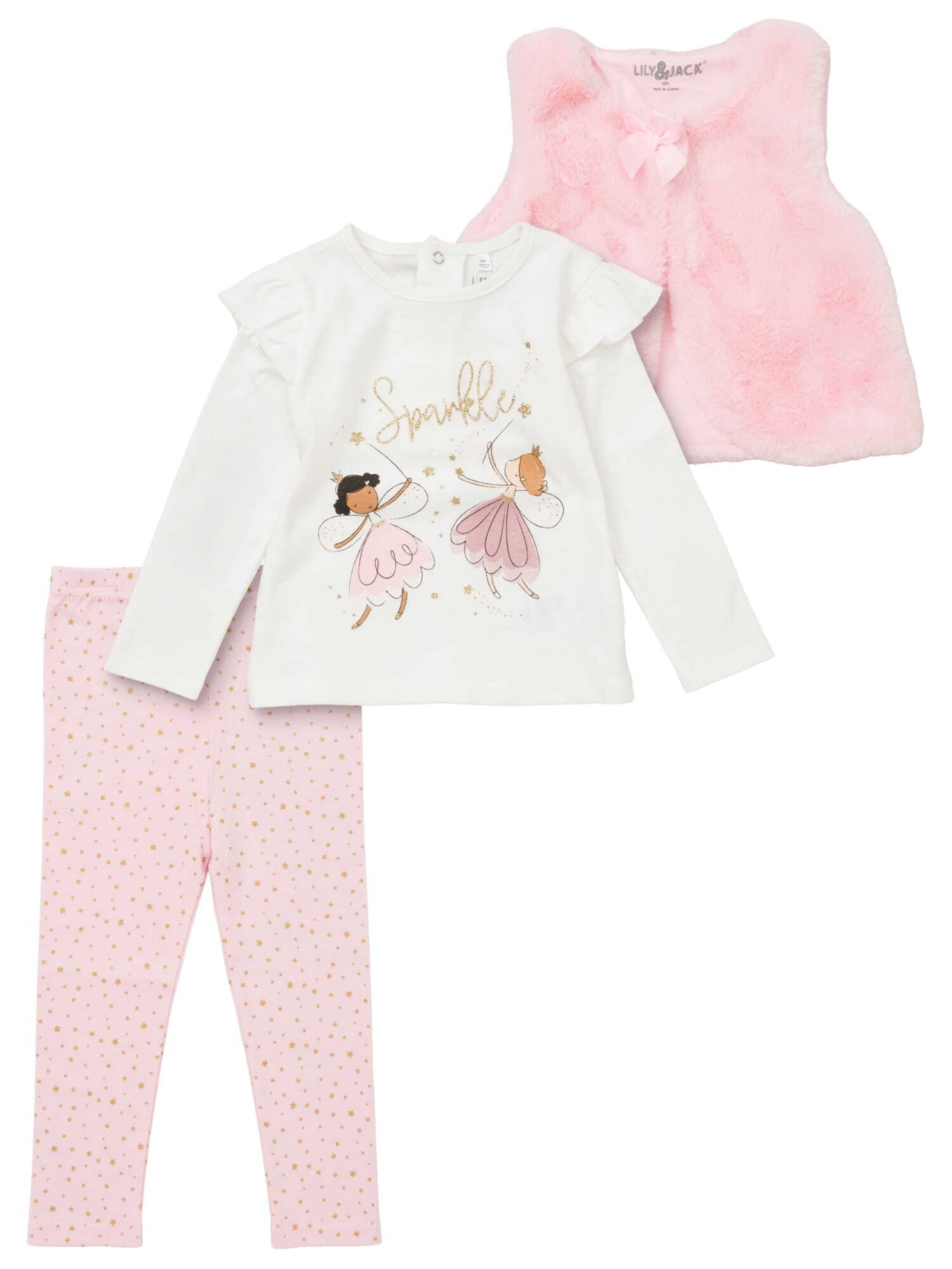 Lily & Jack Set 'Magische Prinzessinnen' in Pink: Vorderseite