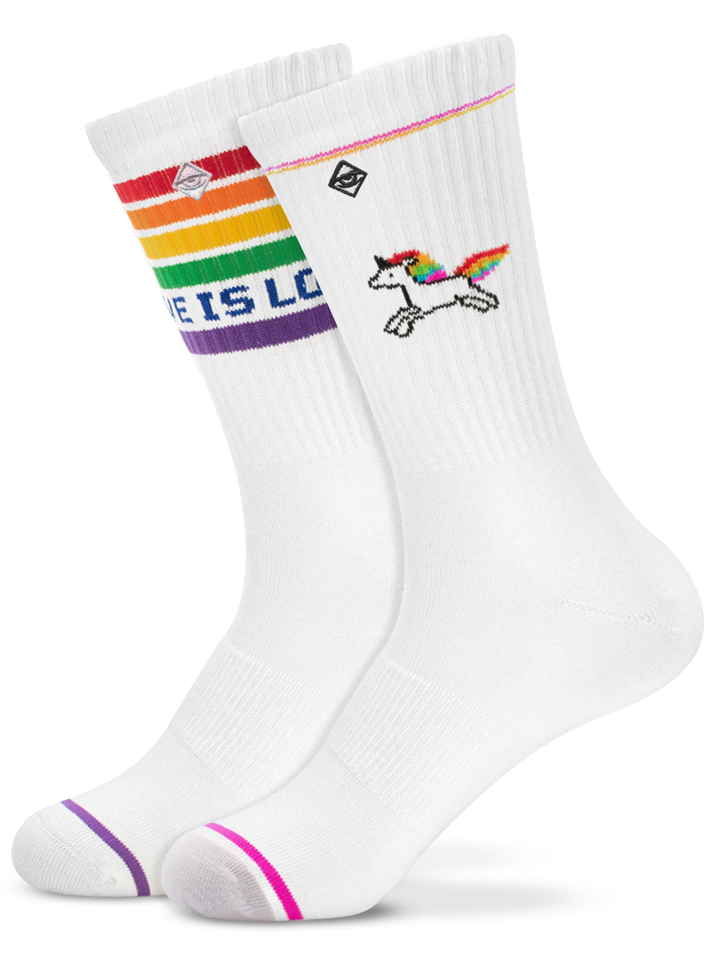 J.Clay Socks in White: front