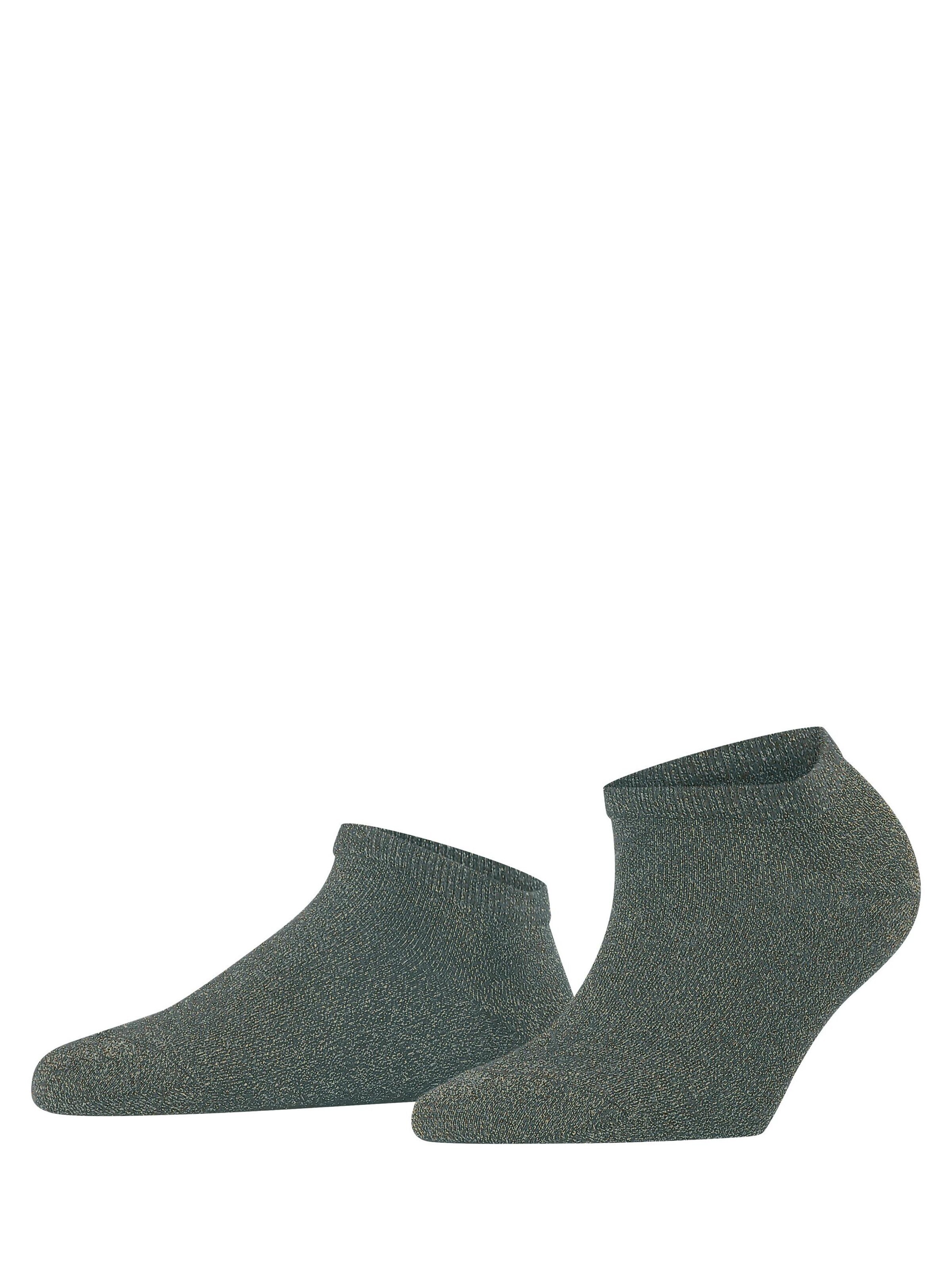 FALKE Füßlinge 'Shiny'‌‌‌‌‌‌‌‌‌ in Grau: Vorderseite