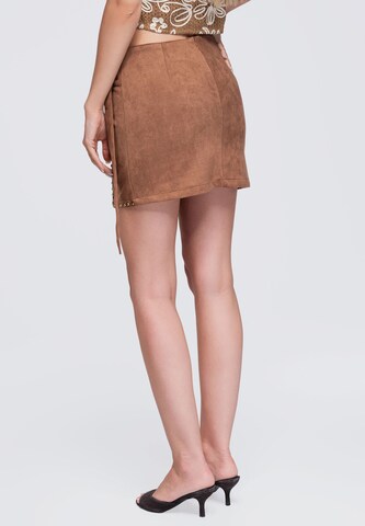 Ombre Rok in Bruin