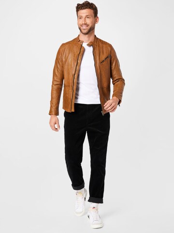 Veste mi-saison JACK & JONES en marron