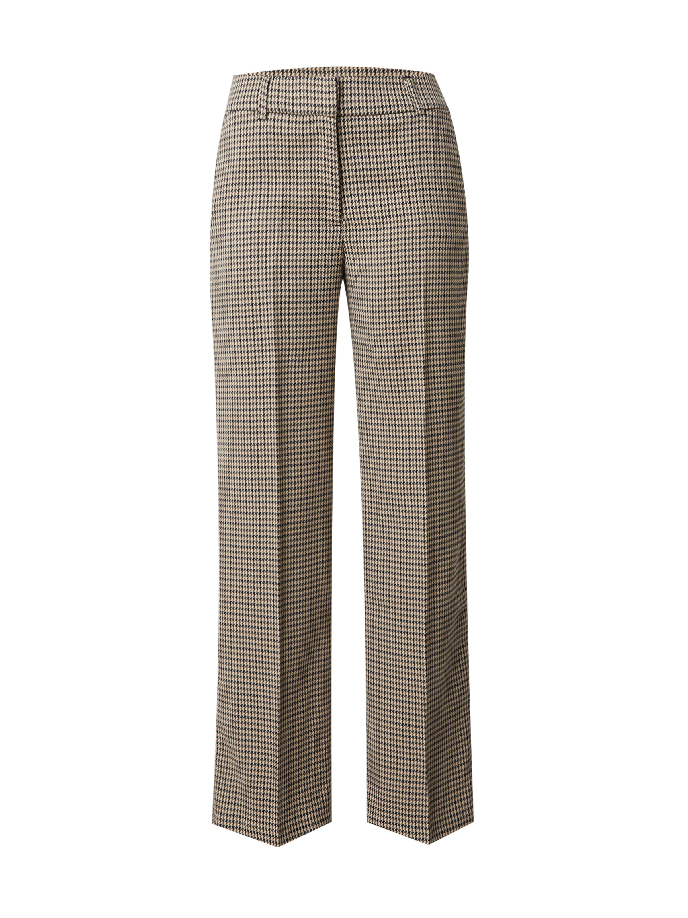 ONLY Παντελόνι με τσάκιση σε καφέ: μπροστά