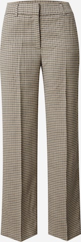 ONLYHlače na crtu - smeđa boja: prednji dio