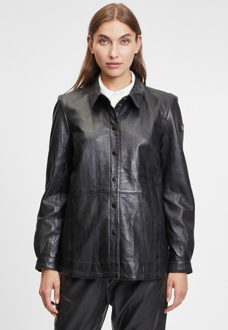 Gipsy Between-Season Jacket 'Ofilia' in Black: front