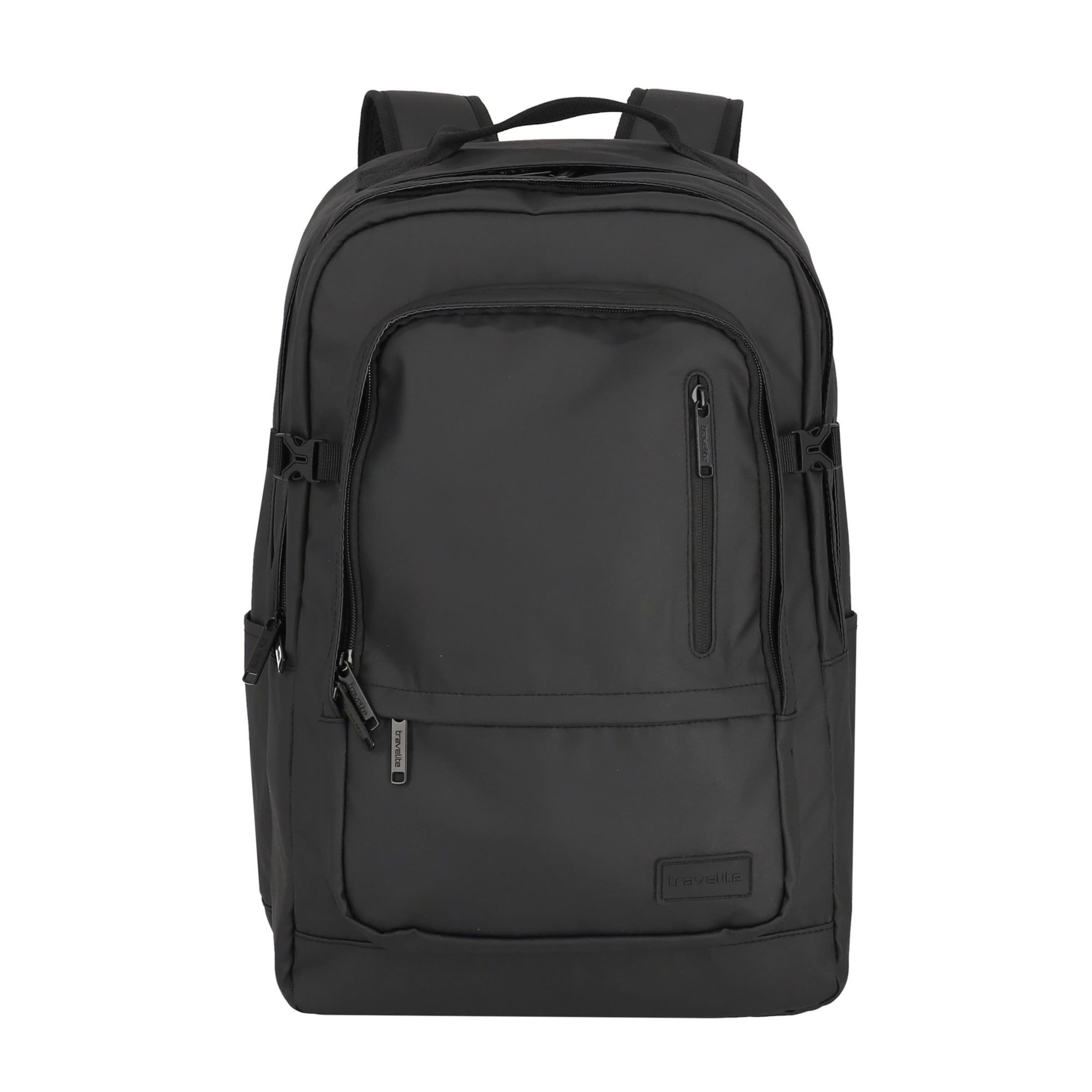 TRAVELITE Backpack in Black: front