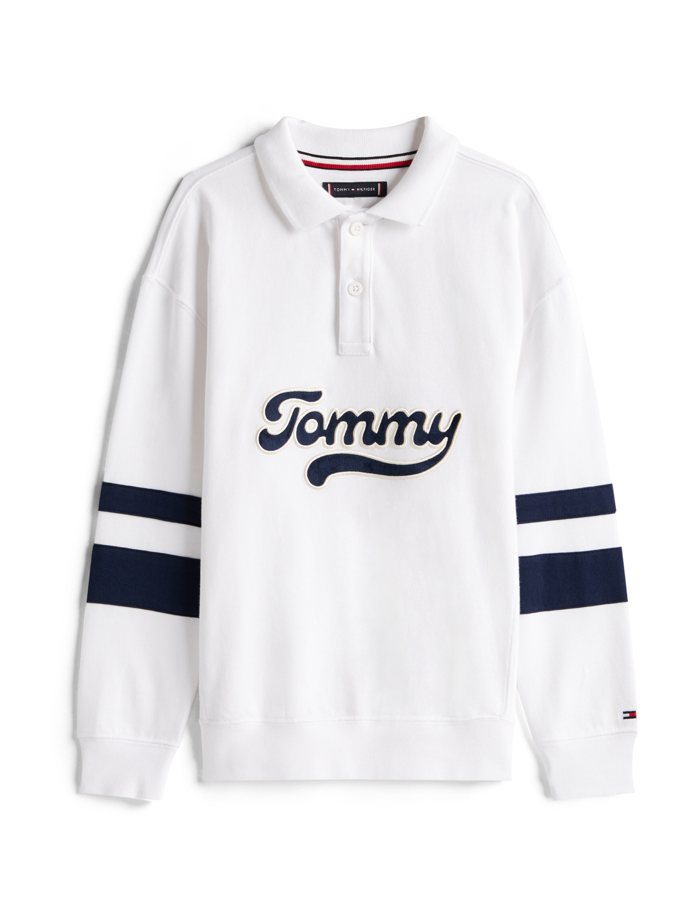 TOMMY HILFIGER Футболка 'Varsity' в Белый: спереди