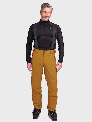 Schöffel Regular Outdoorbroek 'Weissach' in Bruin