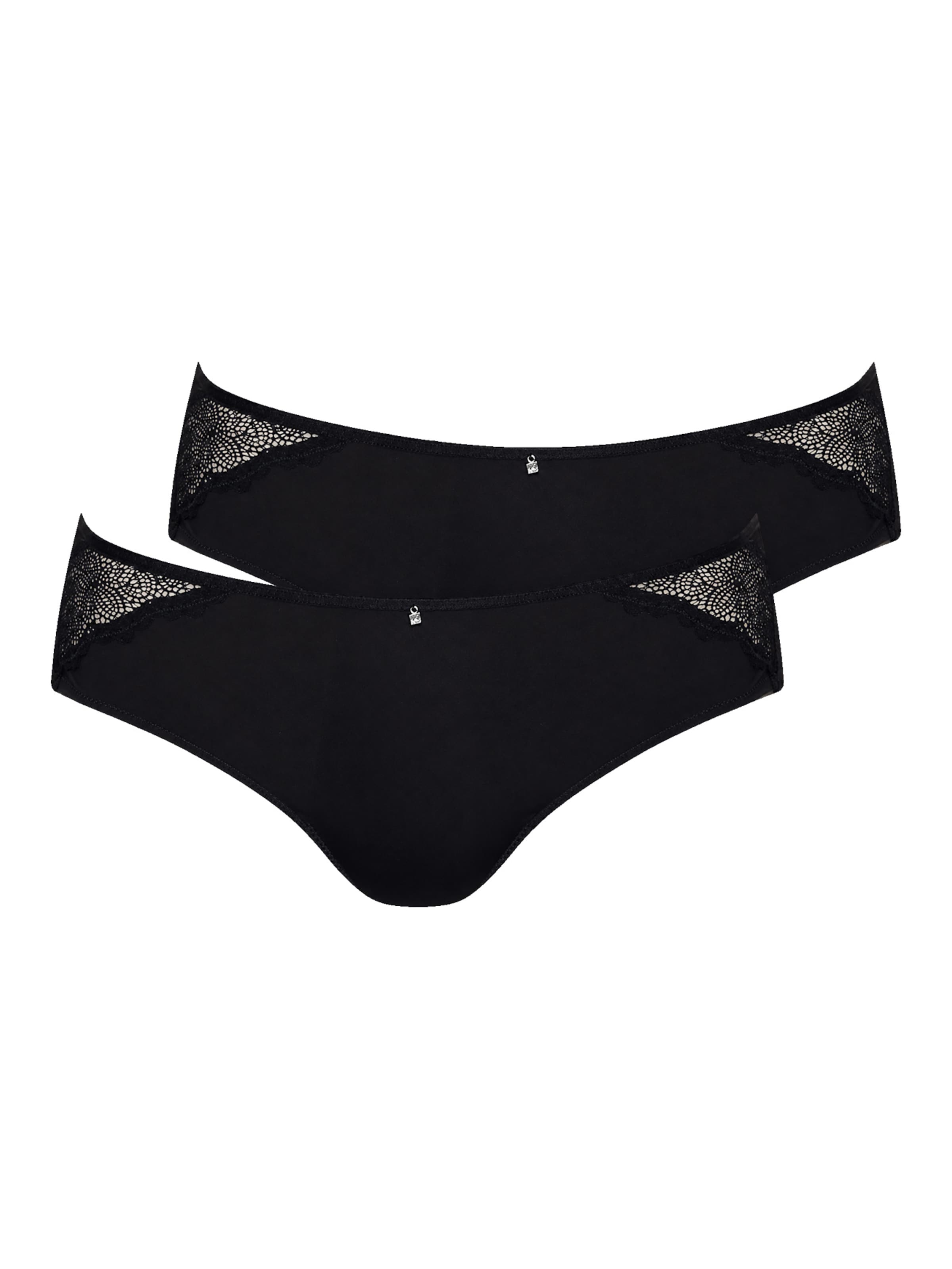 VIANIA Panty 'Leni' in Black: front