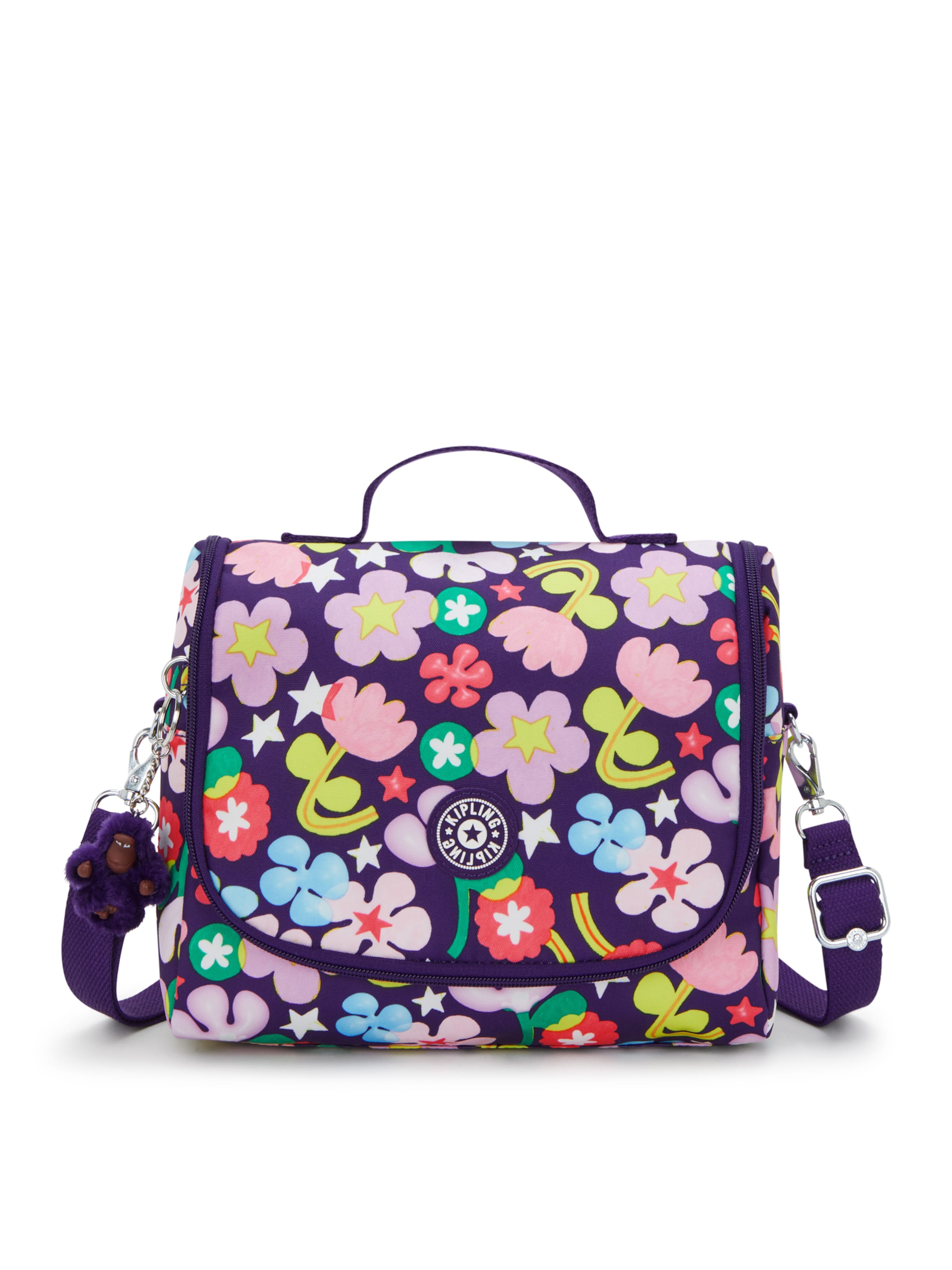 KIPLING Дамска чанта 'New Kichirou' в лилав: отпред