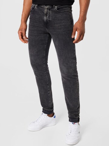 DIESEL Skinny Jeans '1983' in Grey: front