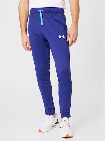 UNDER ARMOUR Trainingspak in Blauw