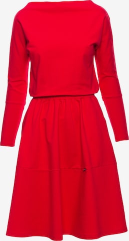 BeWear - Vestido 'B087' en rojo: frente