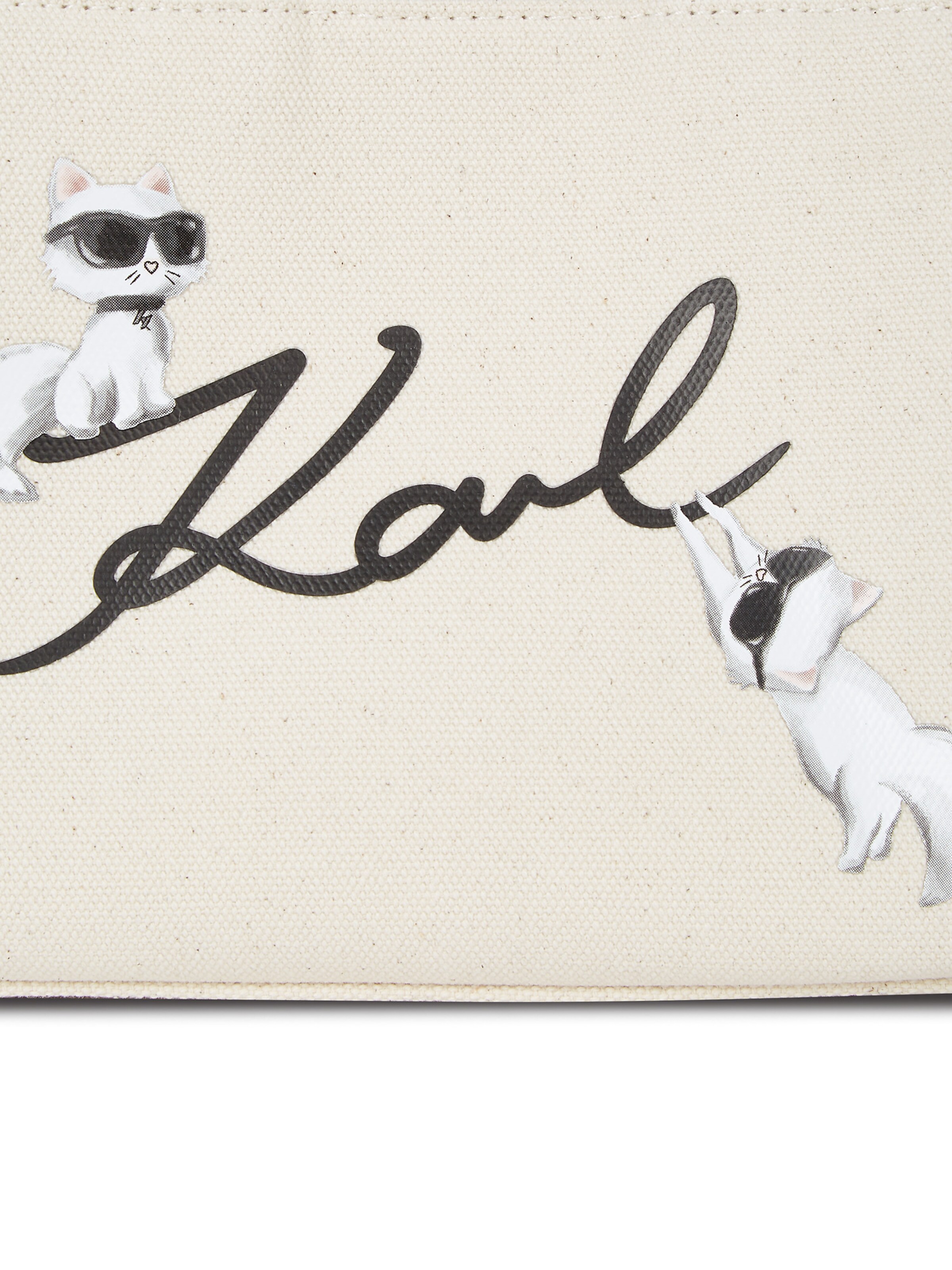 Cabas Karl Lagerfeld en beige