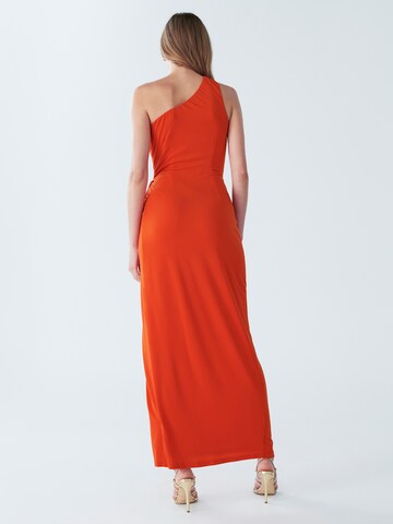 BWLDR Kleid 'Avenly' in Rot: Rückseite