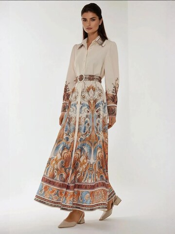 Hiccup Dress in White