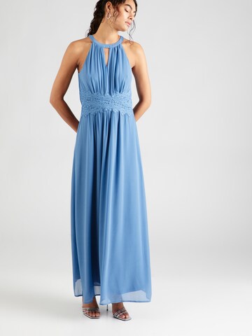 VILA Evening Dress in Blue: front