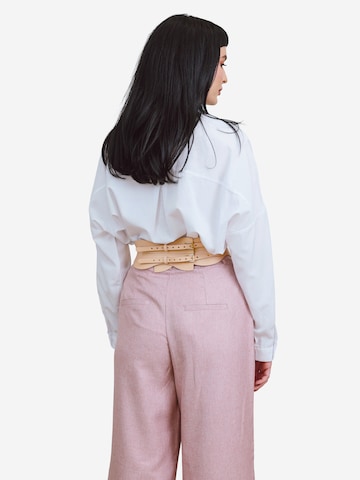 Haute Cuir Belt 'Fira Corset Belt' in Beige