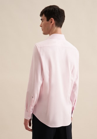 SEIDENSTICKER Slim fit Zakelijk overhemd in Roze