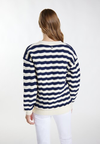 DreiMaster Maritim Knit Cardigan in Blue