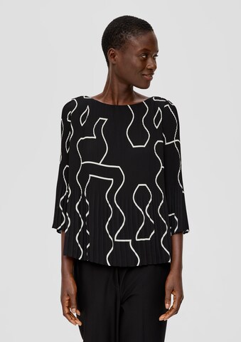 s.Oliver BLACK LABEL Blouse in Zwart