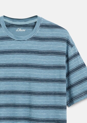 T-Shirt s.Oliver en bleu